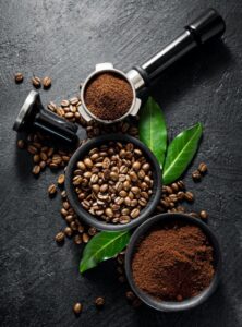 coffee beans with props for making coffee e1625191086461 coffee-beans-with-props-for-making-coffee-e1625191086461