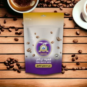 Special coffee, dark roasted