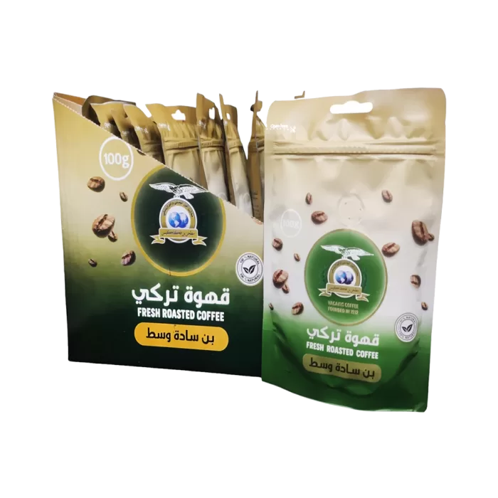 قهوة سبيشيال فكاكيس ساده وسط - 1 كيلو ( 10 كيس 100 جرام ) - Image 1